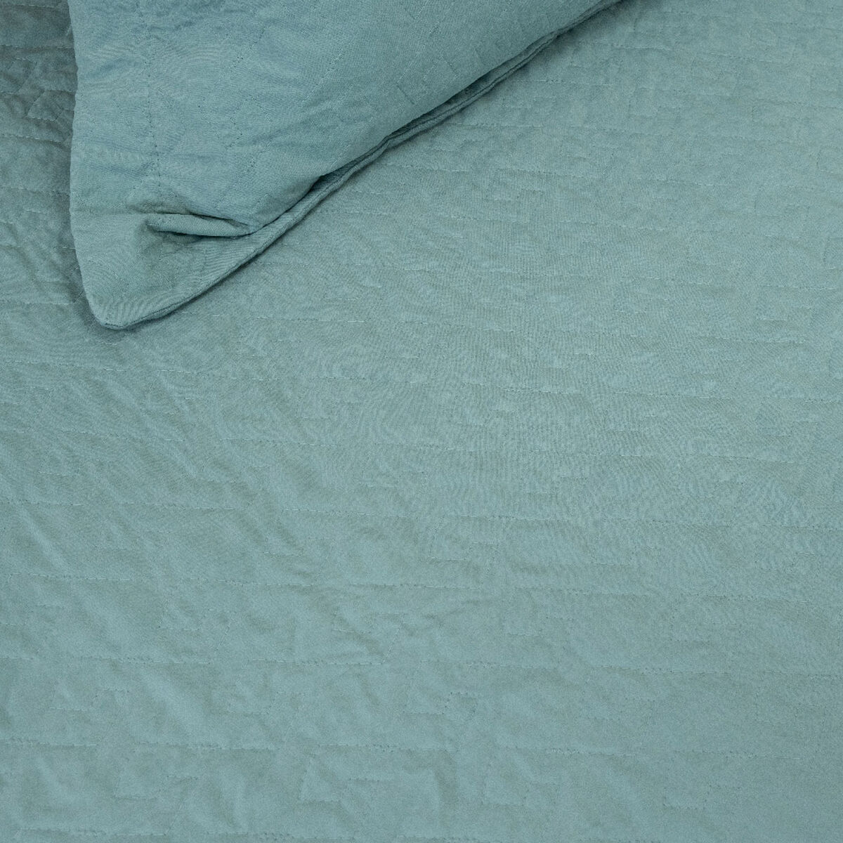 Quilt Doral 1,5 Plazas Lumi Velvety Verde
