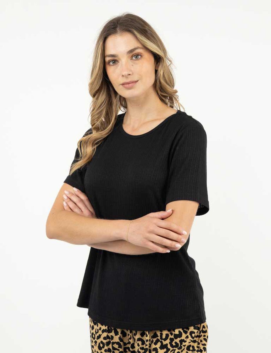 Polera Manga Corta Mujer Portman Club