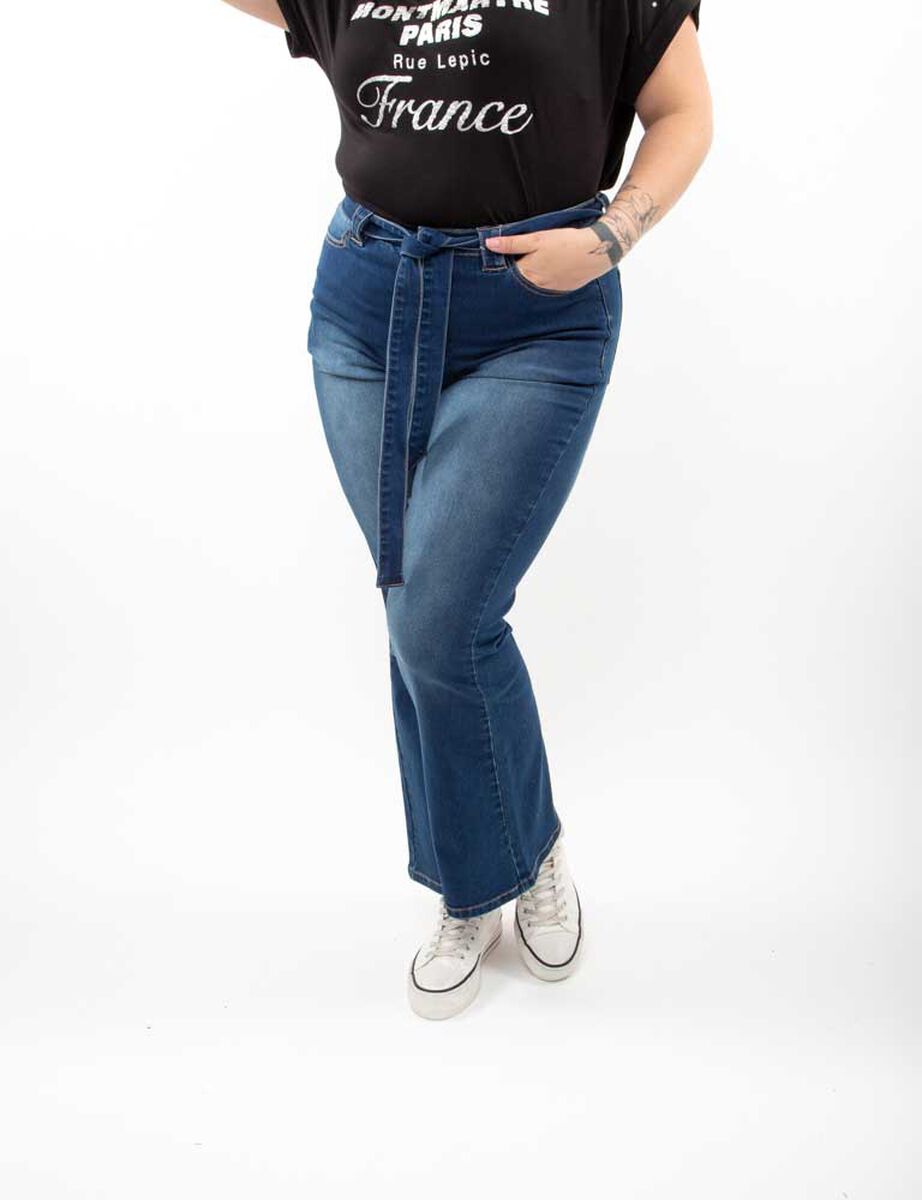 Jeans Flare Mujer Extralindas