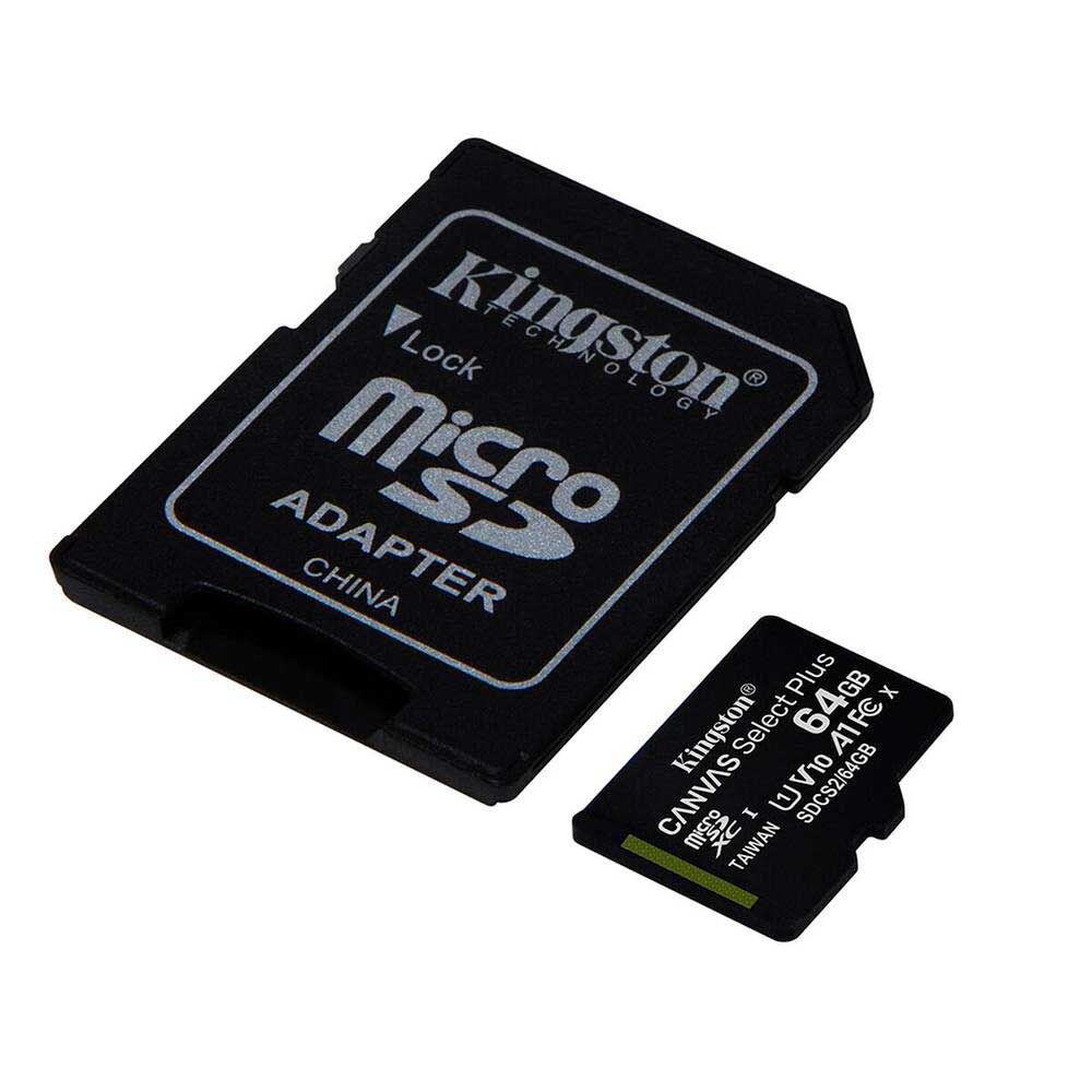 Tarjeta Micro SD Kingston 64GB con Adaptador