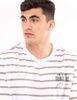 Polera Algodón Rayas Manga Corta Hombre Icono