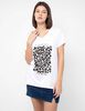 Polera Con Estampado Manga Corta Mujer Fiorucci