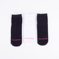 Pack 3 Calcetines Mujer Icono Negro
