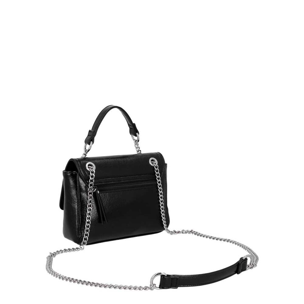 Cartera de Fiesta Secret Fete SC7 Peque&ntilde;a Negra