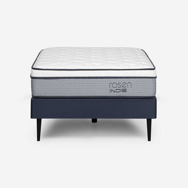 Cama Europea Rosen 1 Plaza Indie