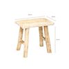 Taburete Madera Atmosphera Woody Natural
