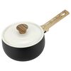Batería de Cocina Aluminio Forjado Fantuzzi Biella Negro 7 Piezas