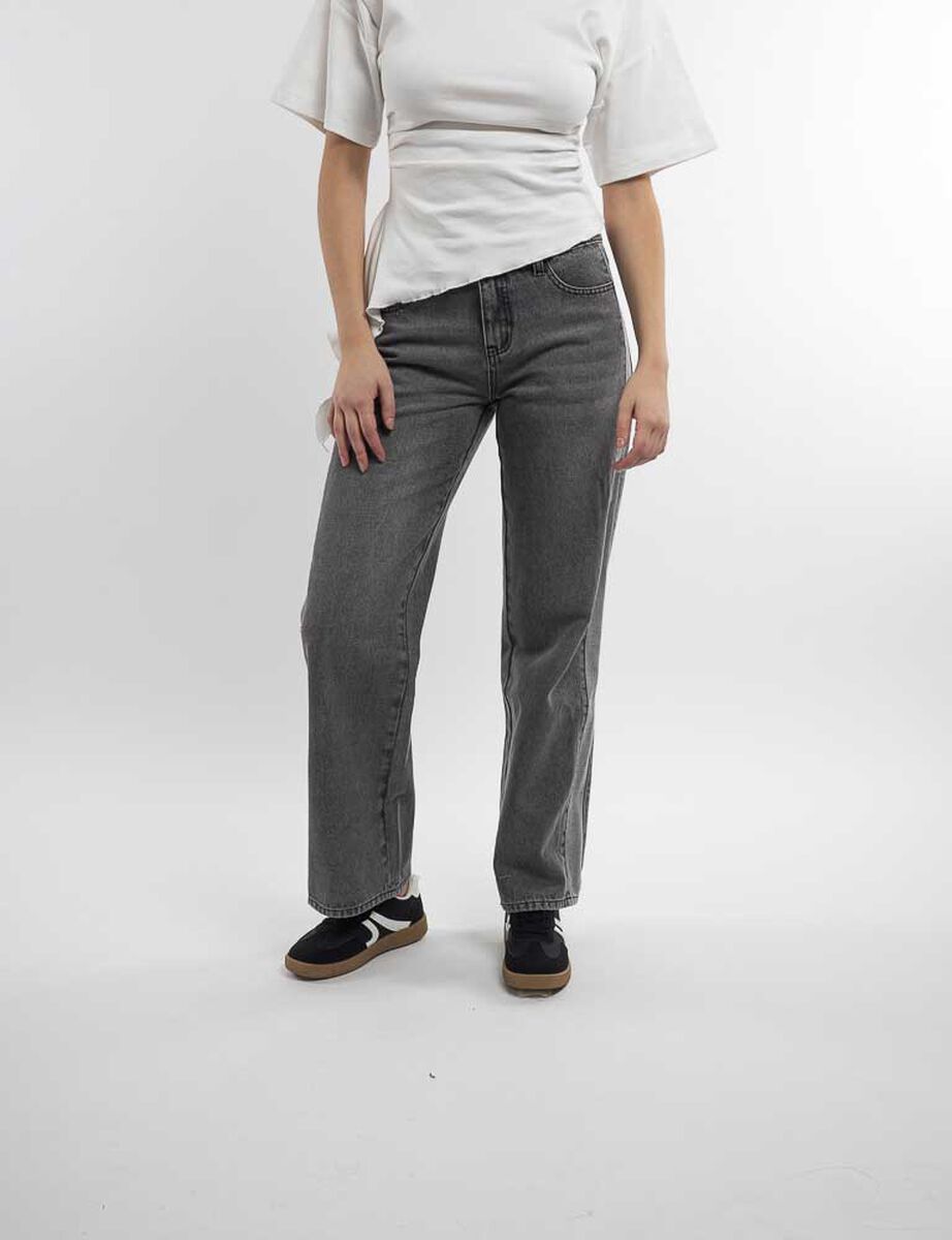 Jeans Straight Estrella Mujer Icono