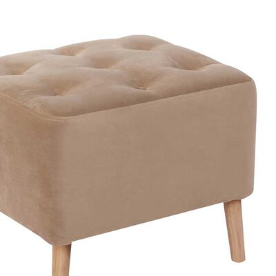 Imagen 2 del producto Pouf Latam Home Lyon Tela Velvet Beige