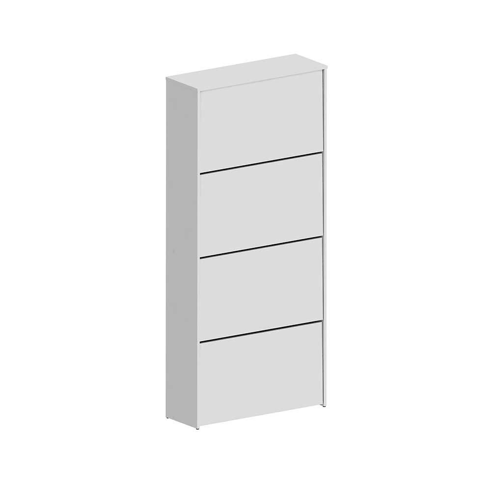 Zapatera Vekkahome Americana 4 Puertas Blanca