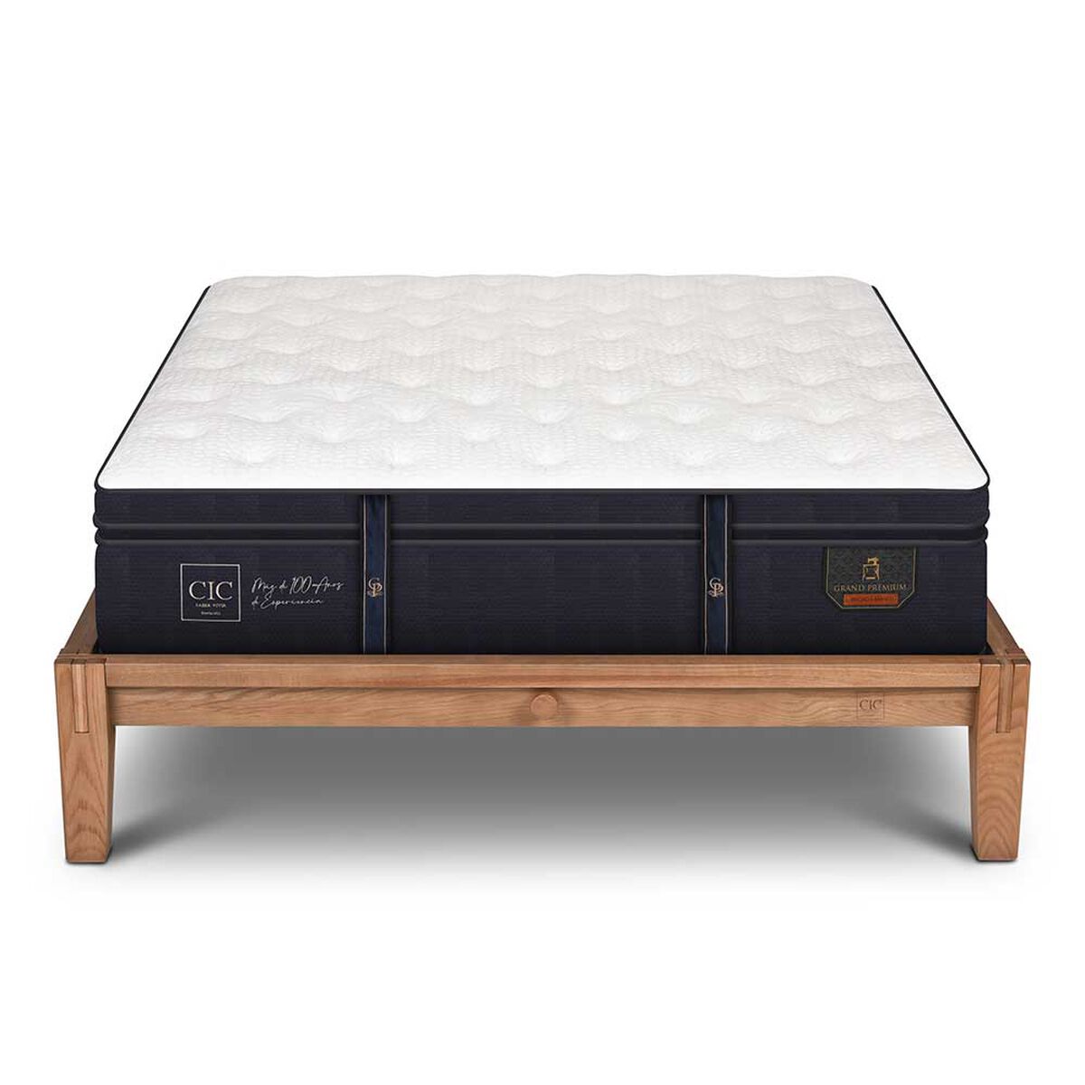 Cama Europea CIC King OAK Grand Premium
