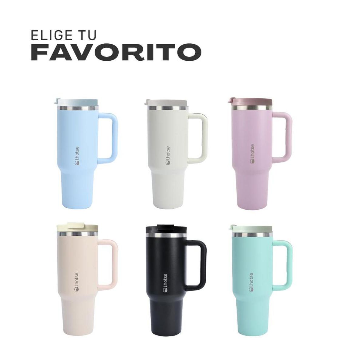 Vaso T&eacute;rmico Tumbler Lhotse Acero Inoxidable con Tapa 1180ml Lila