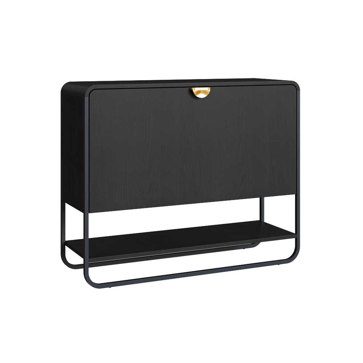 Zapatera Decocasa Luna Negro
