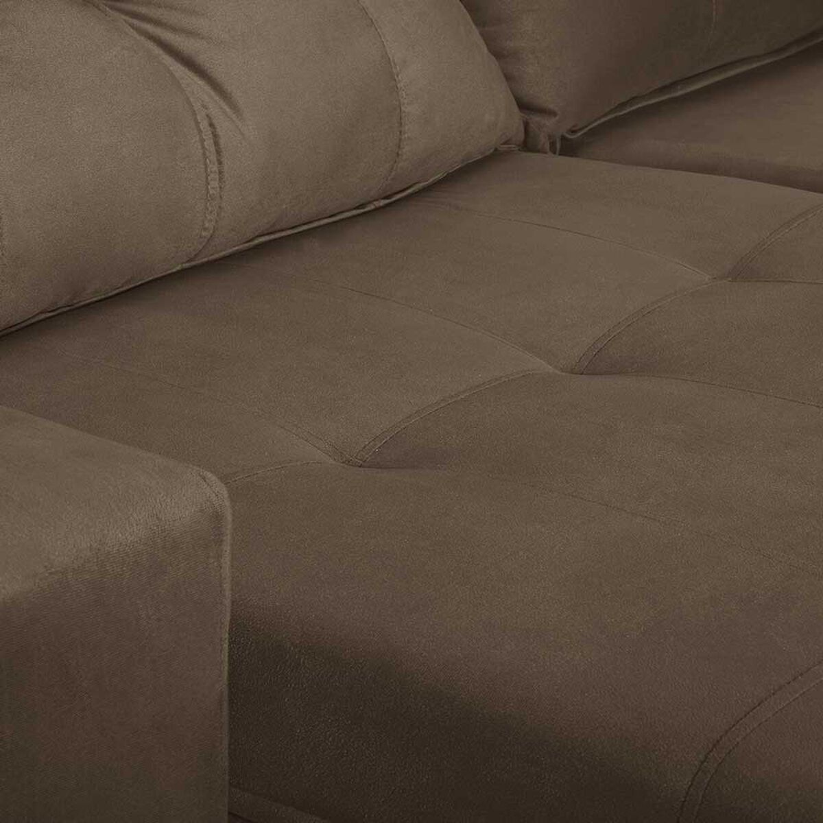 Sofá Reclinable Innovamuebles Magestic 2 Cuerpos Chocolate