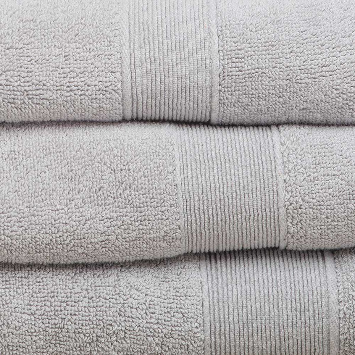 Toalla Sábana de Baño Zibel Liso 90 x 150 cm Silver