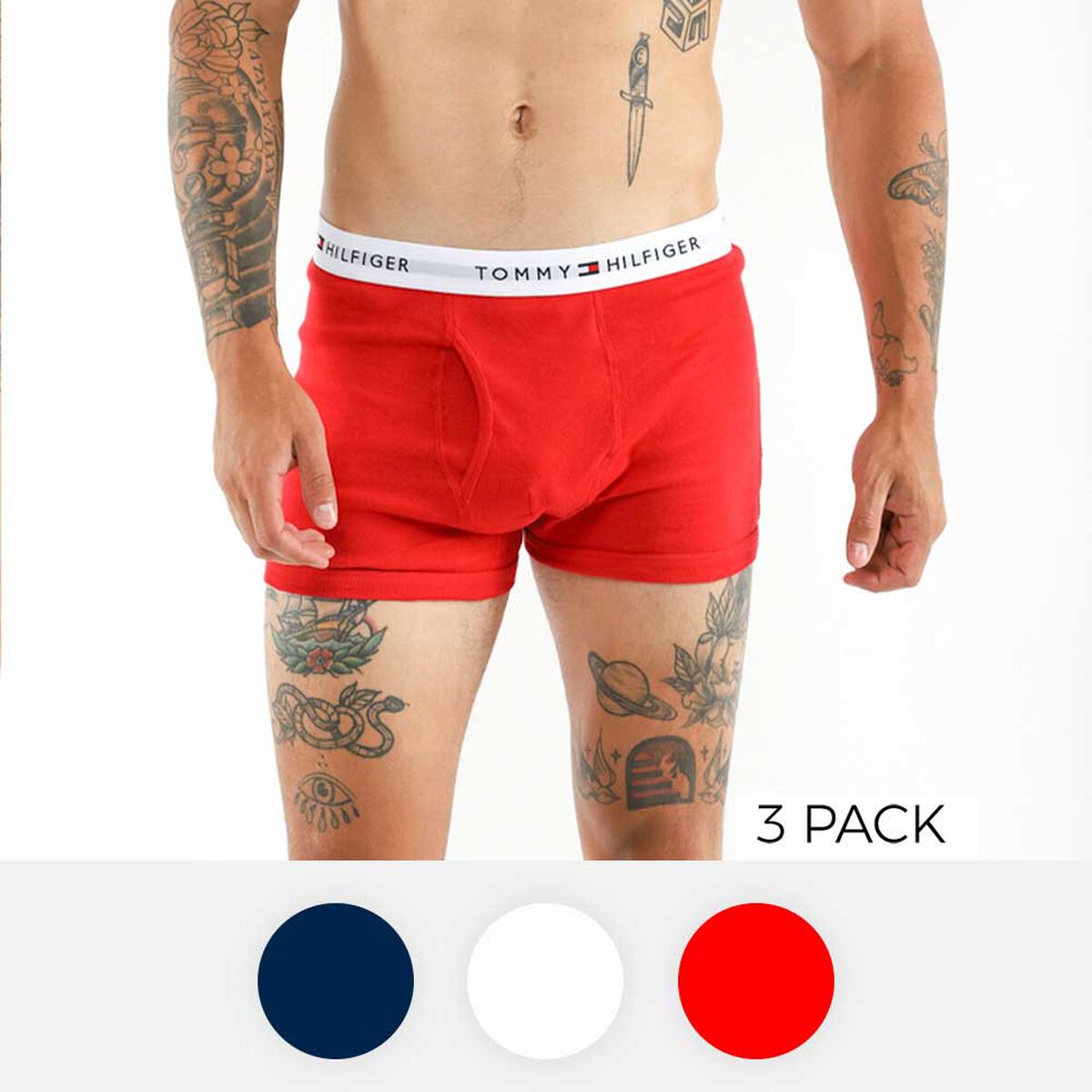 Pack 3 Bóxer Hombre Tommy Hilfiger