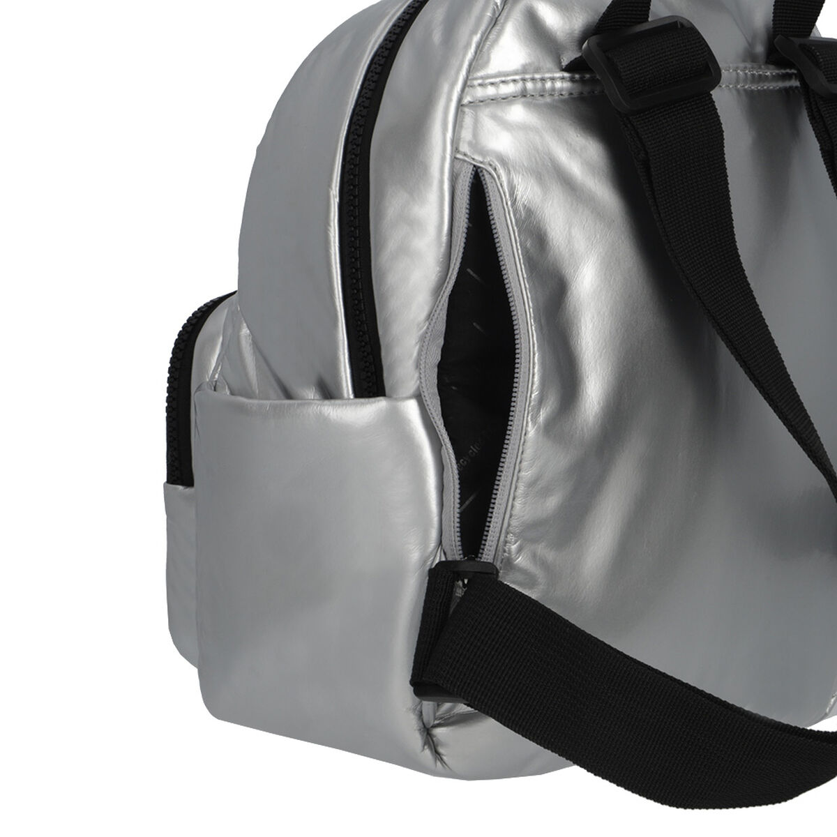 Mochila de Mujer Zoe Plateado S Xtrem