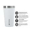 Vaso Térmico Insulado Camping Lhotse 480 ml Blanco