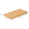 Mueble de Cocina Base Vekkahome Madri 1 Cajón 3 Puertas Negro Café