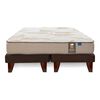 Cama Europea Flex Base Dividida King Dual Sensity