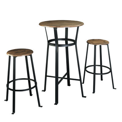 Juego de Comedor Idetex Murray 2 Sillas Café
