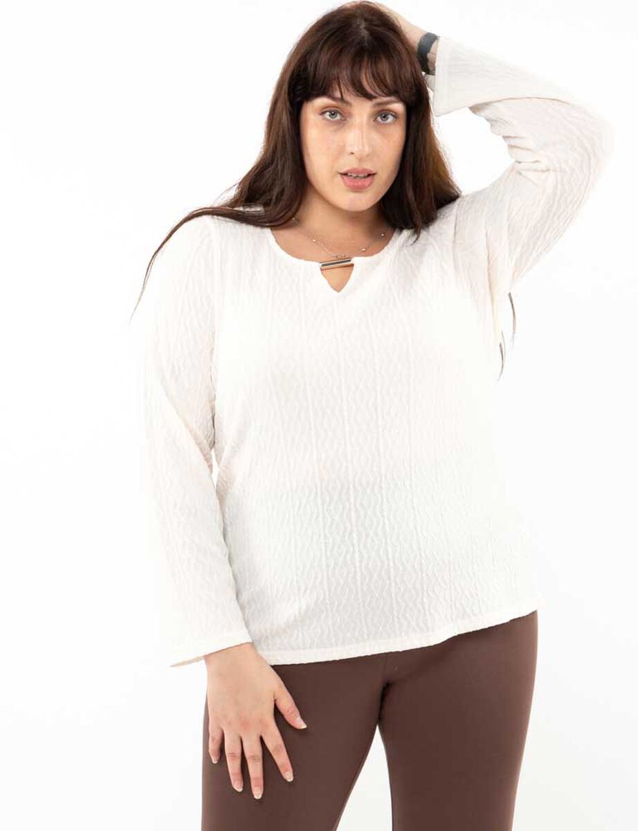Polera Manga Larga Mujer Extralindas