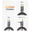 Cable Audio Auxiliar Plug 3.5Mm M/M Trenzado 2M Azul Ugreen Av112