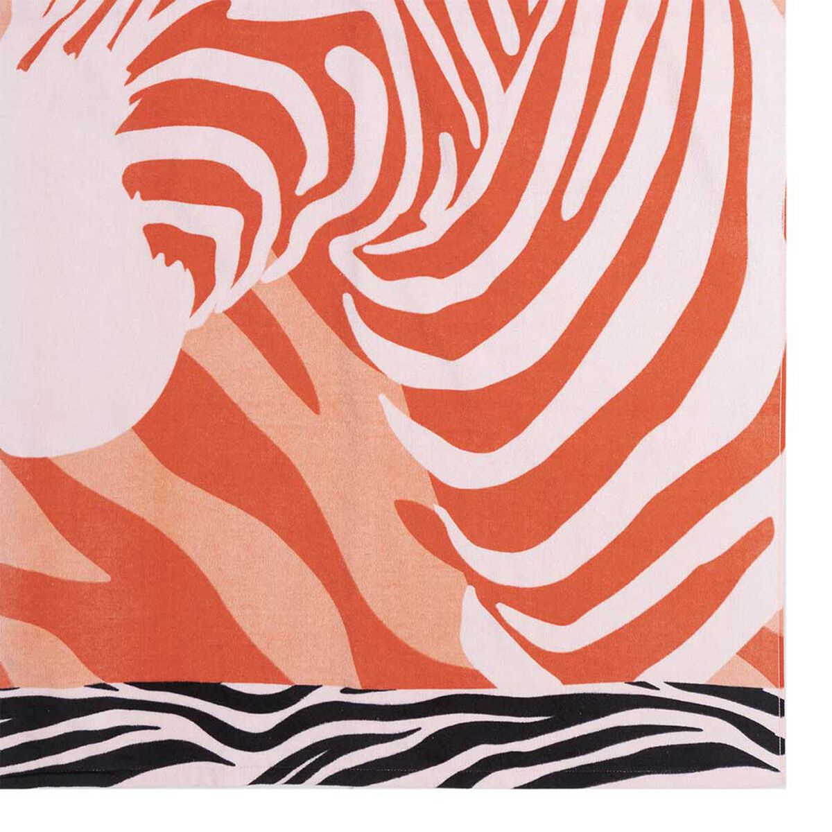 Toalla de Playa Velour Casanova Zebra 75 x 150 cm