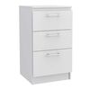 Mueble Inferior TuHome Manchester 3 Cajones Wengue