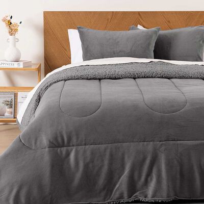 Imagen 1 del producto Plumón Mashini Coral Sherpa Super King Marengo