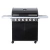 Parrilla a Gas American Grill 6 Quemadores Texas Black