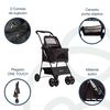 Coche Mascota Gris BP02G Bebesit