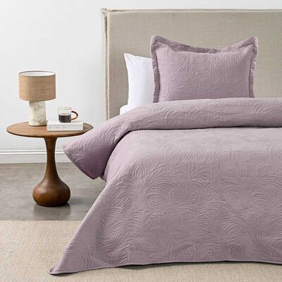 Quilt Cannon 1.5 Plazas Matelado Rosa