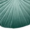 Cojín Velvet Redondo con Botón Dreams Liso Menta 40 cm