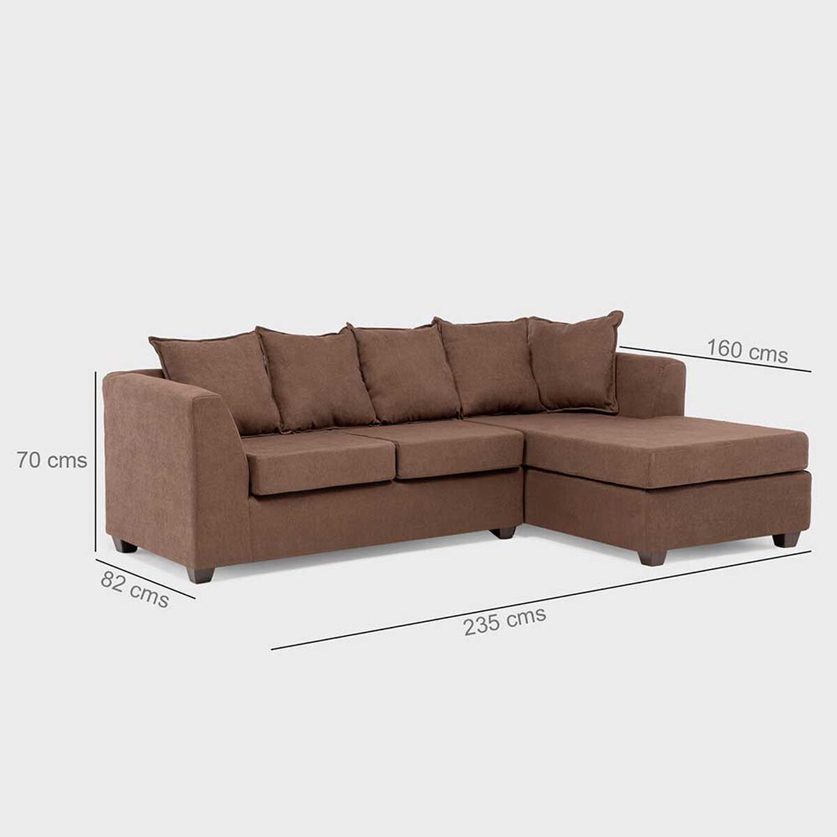 Seccional Kea Lara 3 Cuerpos  Niza Chocolate