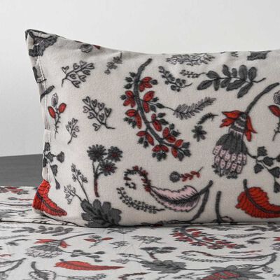 Imagen 2 del producto Sábana de polar American Family 1,5 Plazas Floripa Blanco