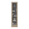 Vitrina Tuhome Home E6 1 Puerta Cartagena Wengue
