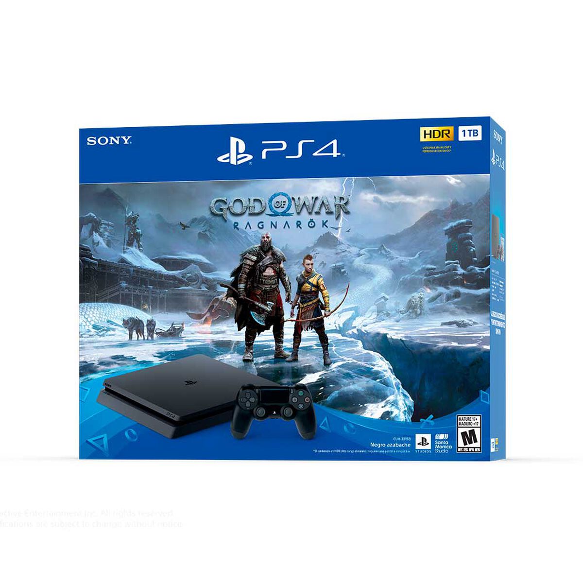 Consola Sony PlayStation 4 + God of War™ Ragnarök + Control