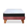Cama Europea Latam Home 1,5 Plazas Zen Pro Palo Rosa