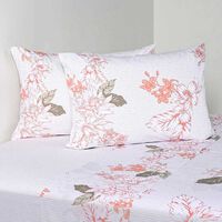 Juego de Sábanas Estampado Cannon 200 Hilos King Amaranta