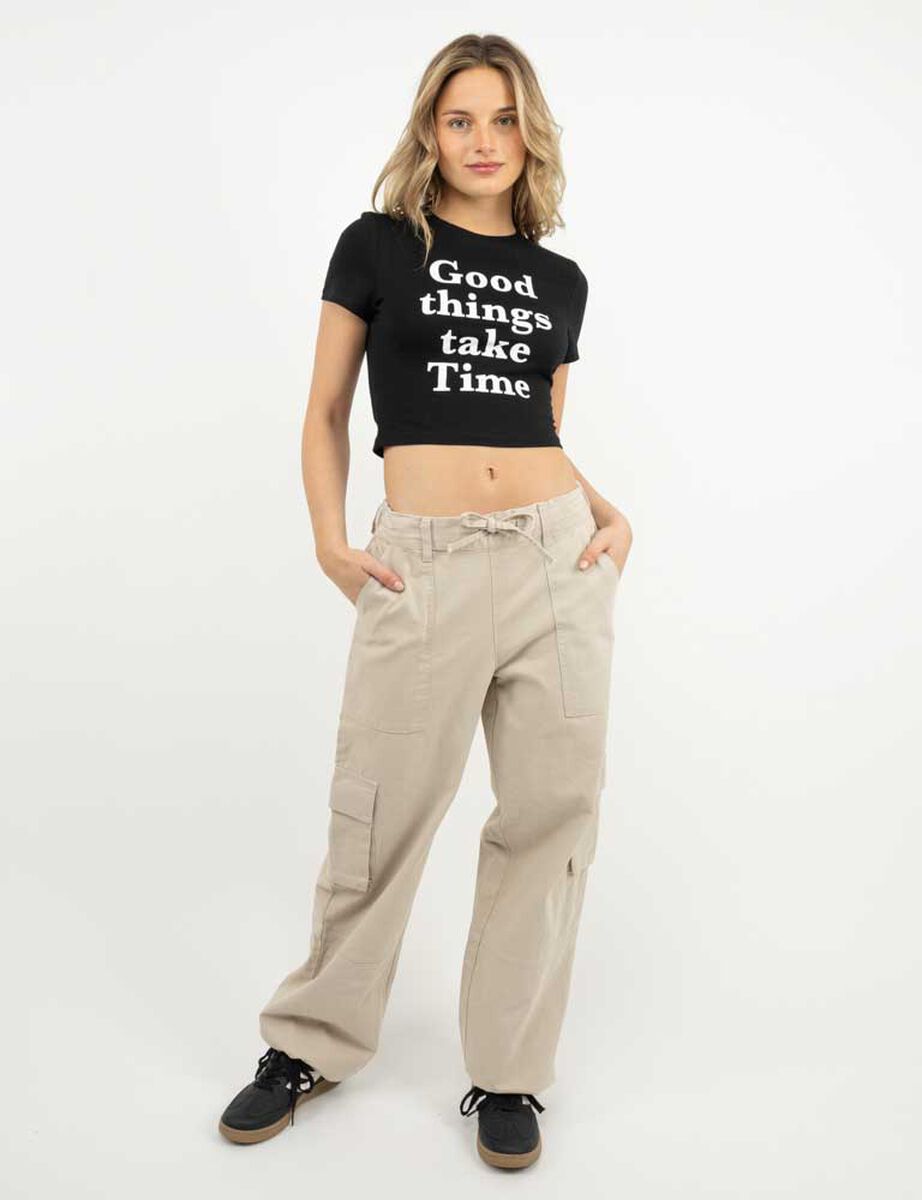 Pantalón Cargo Mujer Icono