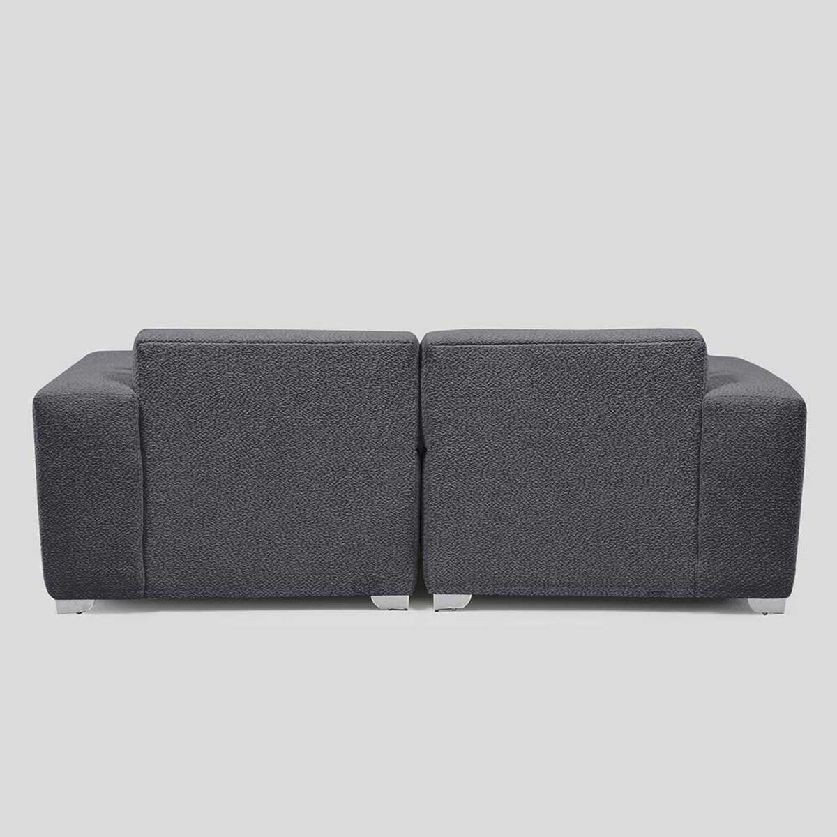 Sof&aacute; Mons Cala Boucle 2 Cuerpos Gris Medio