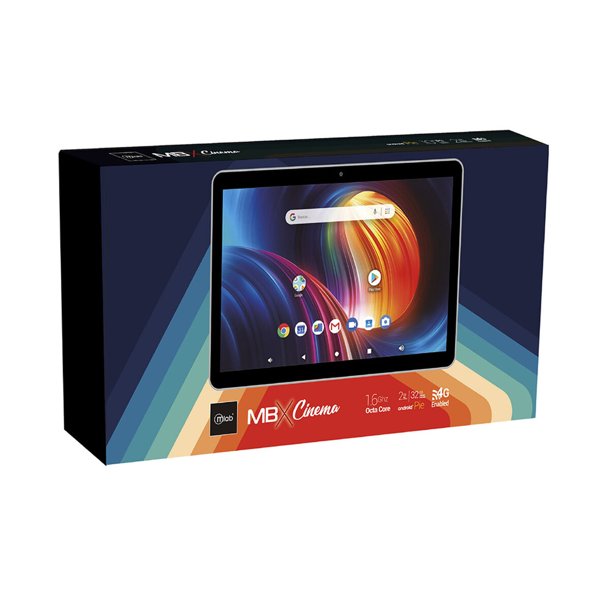 Tablet Mlab MBX Cinema 4G Octa Core 2GB 32G 10" Gris 