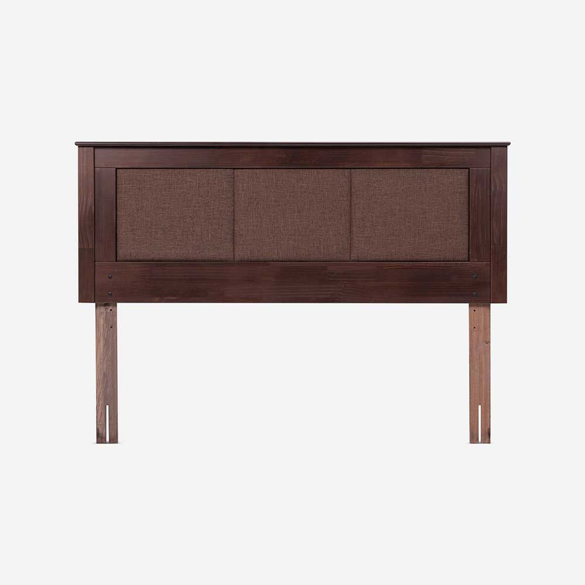 Cama Europea Rosen Base Dividida 2 Plazas Indie + Respaldo Rachel
