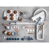 Molde Silicona Redondo Desmontable Kitchenware Marble Blanco 24 cm