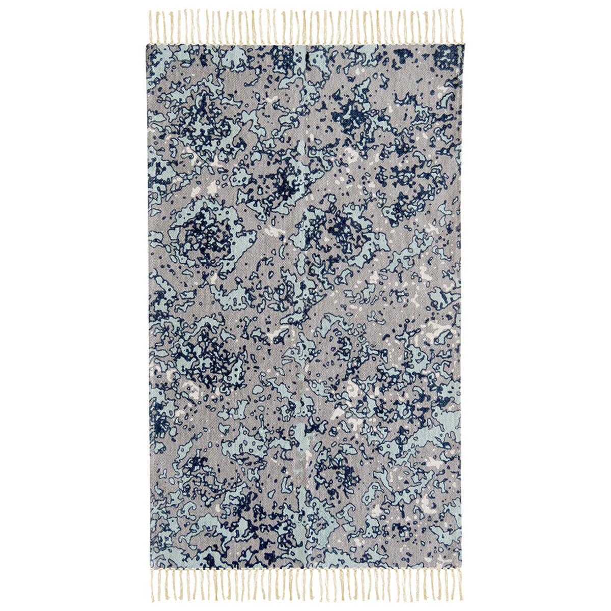Alfombra Cotton Vintage 70 X 110 Cm Gris