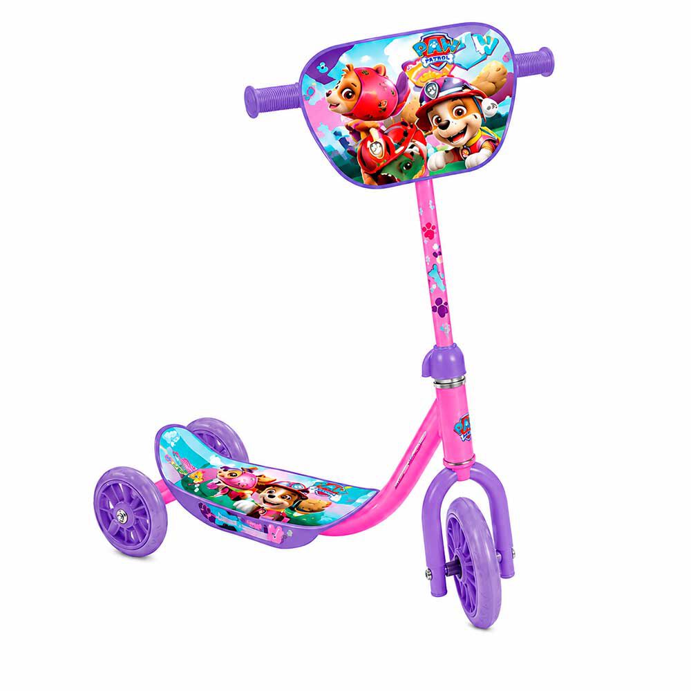 Scooter Rosado 3 Ruedas Paw Patrol Nickelodeon