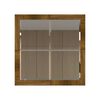 Espejo de Vidrio TuHome Olivo 94 x 94 cm