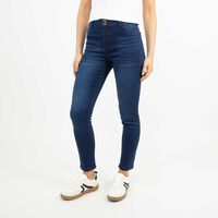 Jeans Skinny Mujer Icono Azul, Blanco, Celeste, Indigo, Marengo