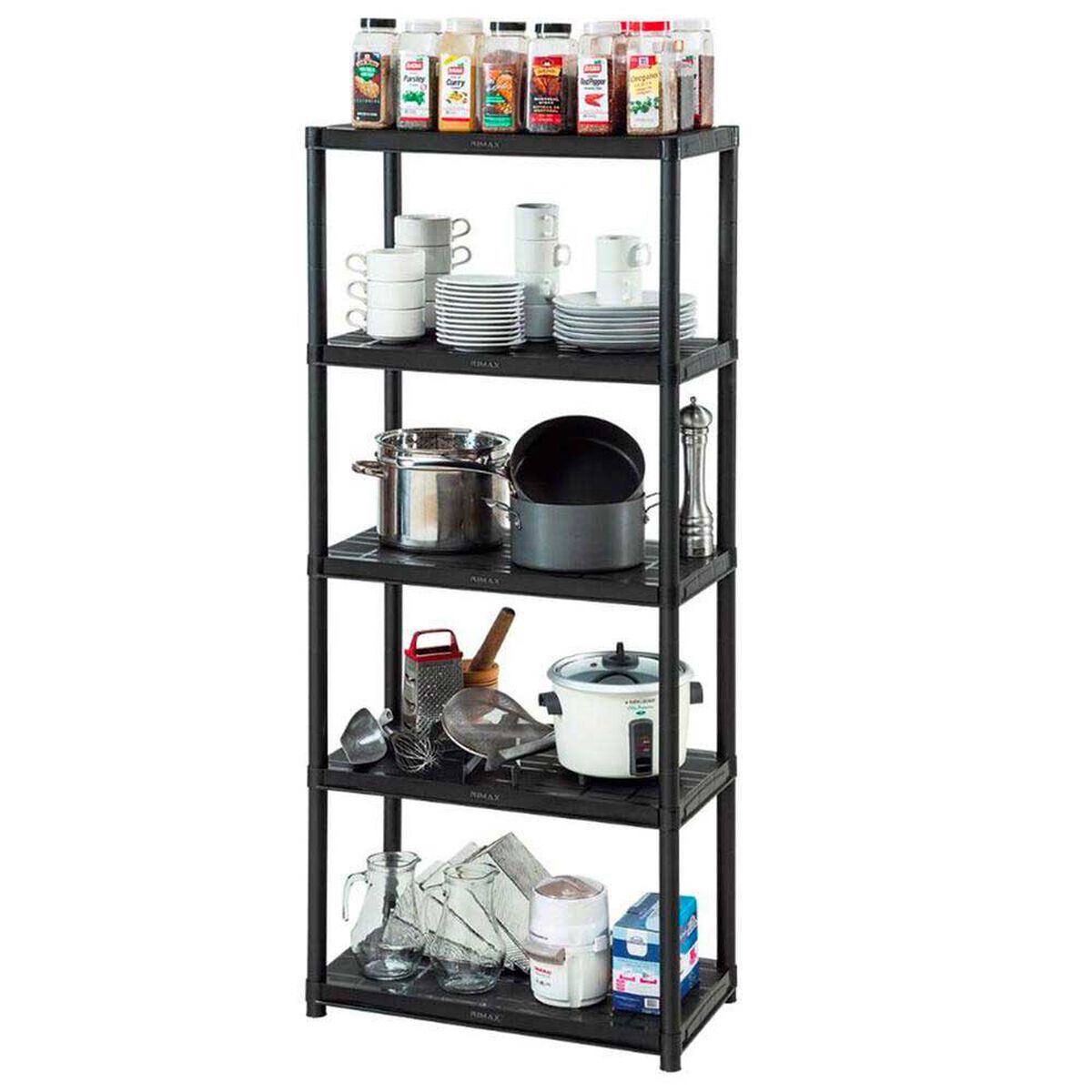 Estante Pl&aacute;stico Rimax de 5 Pelda&ntilde;os 15"